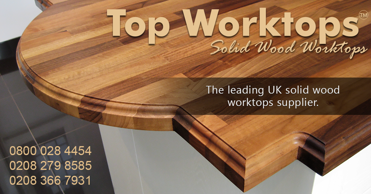 Solid Oak Worktops Wood Kitchen Top