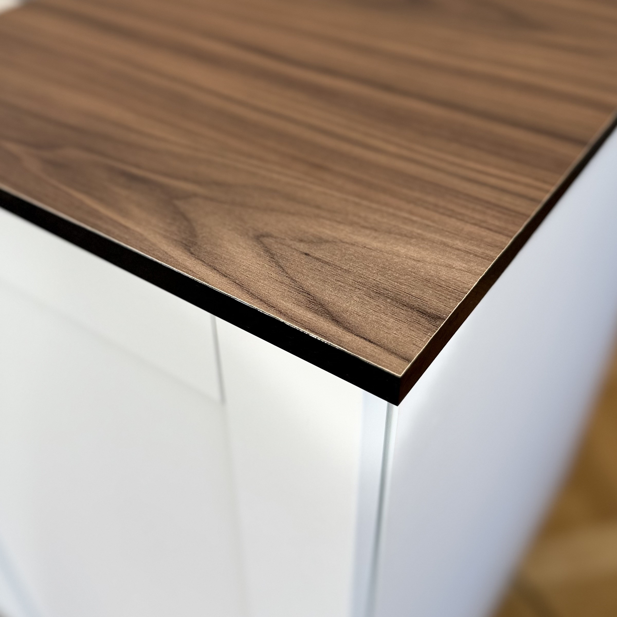 Velvet Walnut Compact Laminate Worktop