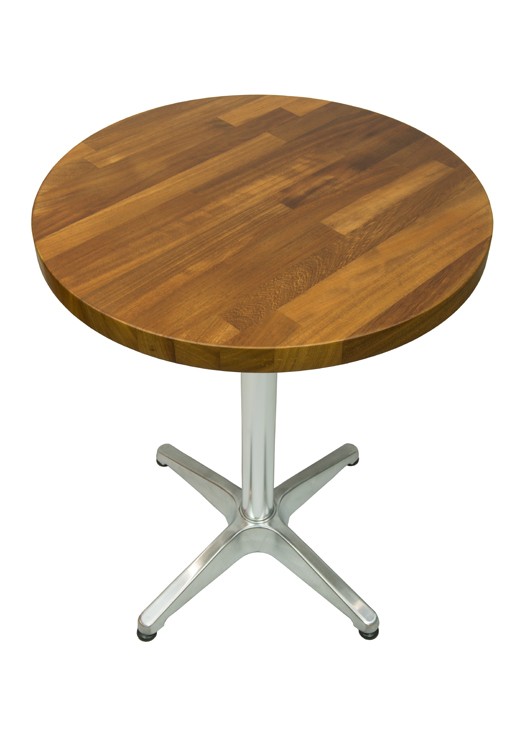 Iroko Table Top 600mm Round