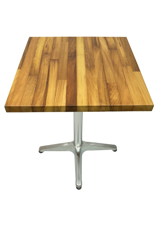 Iroko Table Top 600mm Square