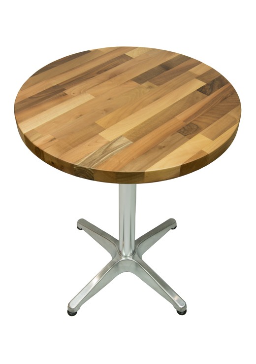 Walnut Table Top 600mm Round