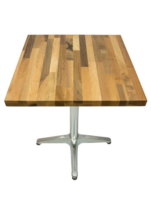 Walnut Table Top 600mm Square