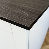 Black Oak Compact Laminate Worktop