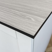 White Washed Oak Compact Laminate Worktop