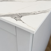 Amber Marble Compact Laminate Worktop