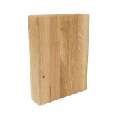 Oak Worktop 20mm Staves Sample 250mm x 150mm x 38mm