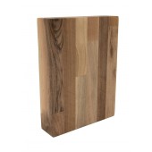 European Walnut Worktop 20mm Staves Sample 250mm x 150mm x 38mm