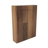 European Walnut Worktop Sample 250mm x 150mm x 38mm