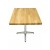 Oak Table Top 600mm Square