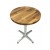 Walnut Table Top 600mm Round