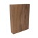 American Walnut Full Stave Worktop Sample 250mm x 150mm x 38mm