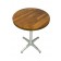 Iroko Table Top 600mm Round