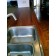 Sapele Worktops with Kitchen Sink